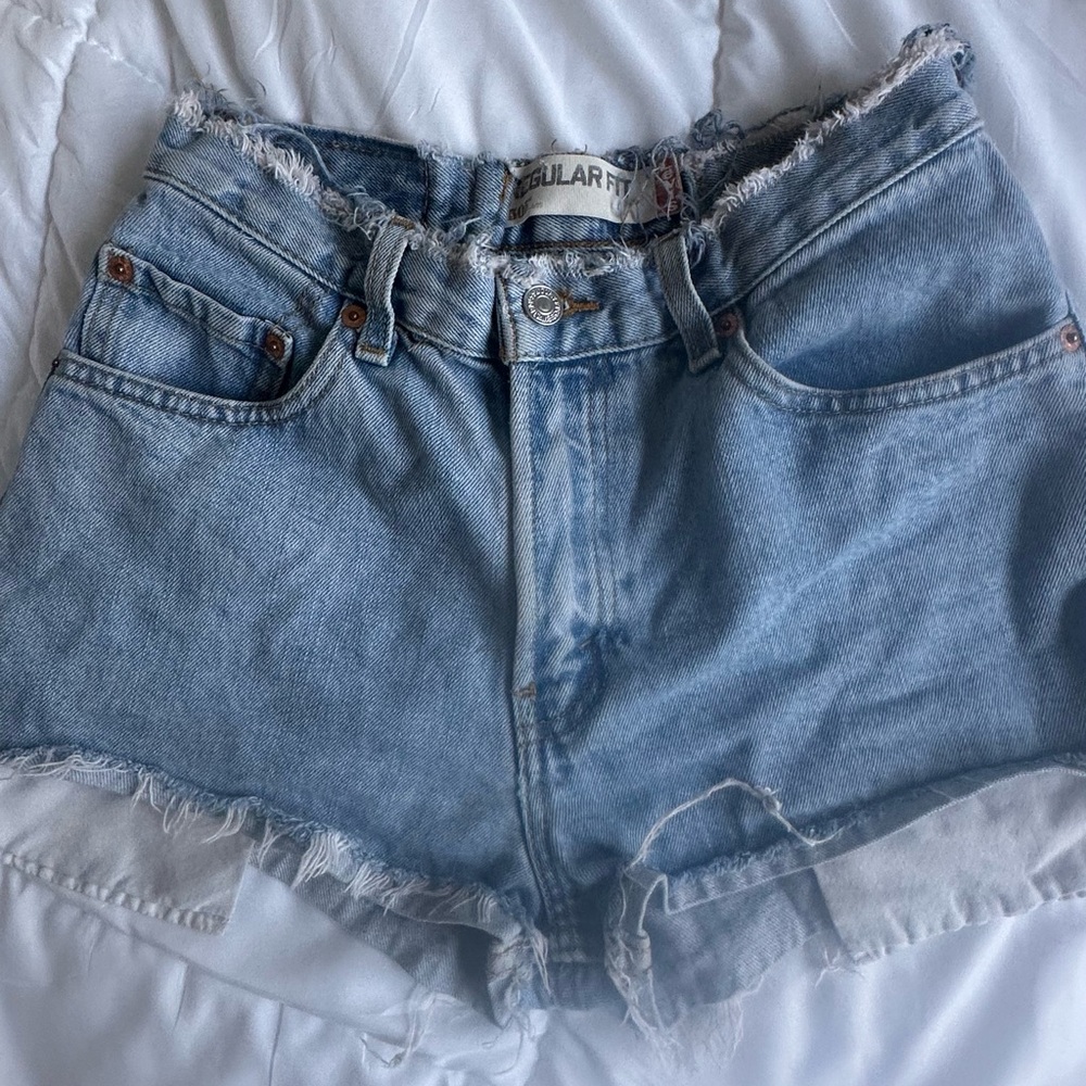 Levi’s Distressed Jean Shorts